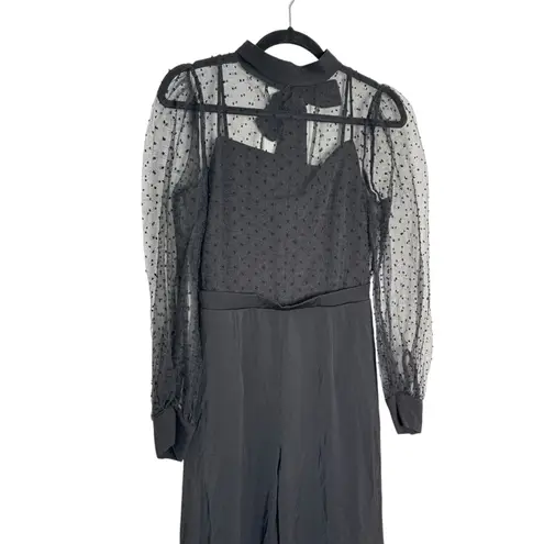 Black Halo Rosalie Jumpsuit Obsidian Charm