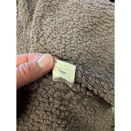 Merokeety Sweater Womens Medium Purple Popcorn Knit Open Front Cozy Cardigan