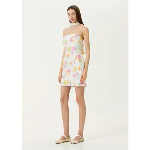 New For Love & Lemons Hazel Mini Dress Size L White Size L