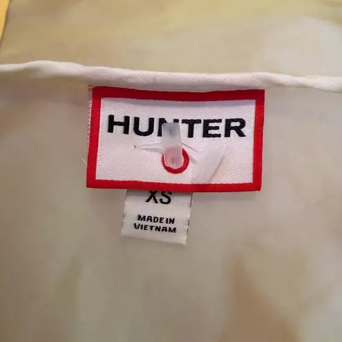 Hunter NWOT- Yellow Hooded Rain Coat
