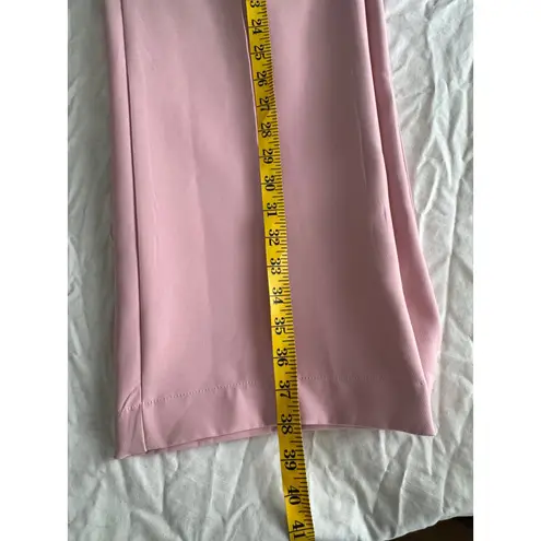 Missguided Pink Dress Pants High Waist Career Casual Trousers US 6