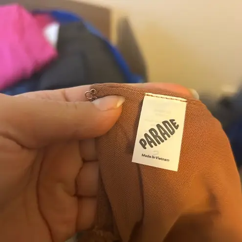 Parade Tan Mesh Thong Bodysuit Women’s Size Small