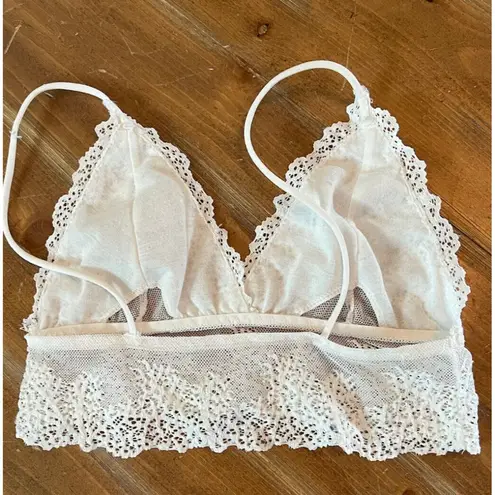 Lot Of 2 Bralettes Spaghetti Strap ~ Size Small ~ White & Pink