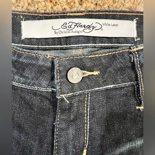 Ed Hardy White Label by Christian Audigier
Easy Rise Boot jeans NWOT Size 28X34