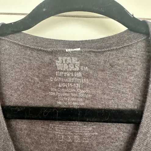 Star Wars Women’s Large Vneck Grogu Logo Tee