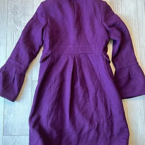 Old Navy  Wool Blend Purple Coat Size XS