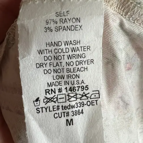 Anthropologie Dee Elly  Paisley‎ Button Up Top Medium Boho Chic Retro Bohemian thumbnail 4