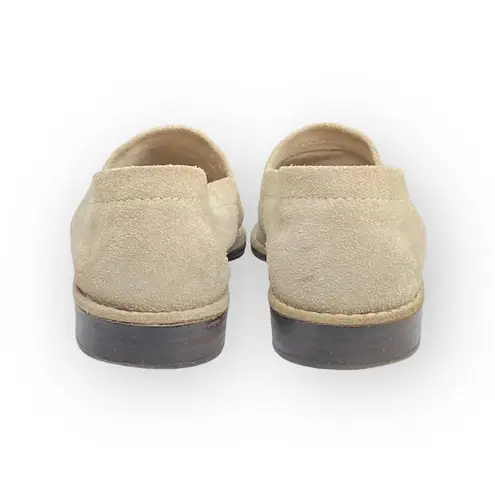 Donald J Pliner ⌘ Leather Cap Toe Espadrille Flats Shoes ⌘ Sand Suede ⌘ 6M Size 6