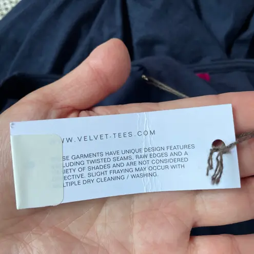 Velvet By Graham And Spencer Celona long sleeve empire waist dress size S small