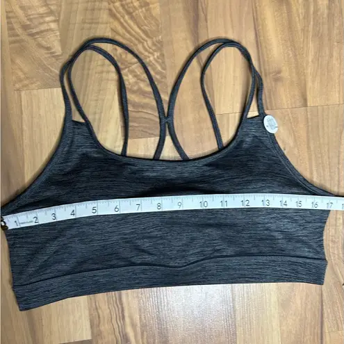 Gaiam ✨NWT✨ Women's Charcoal Sports Bra ~ Size XL
