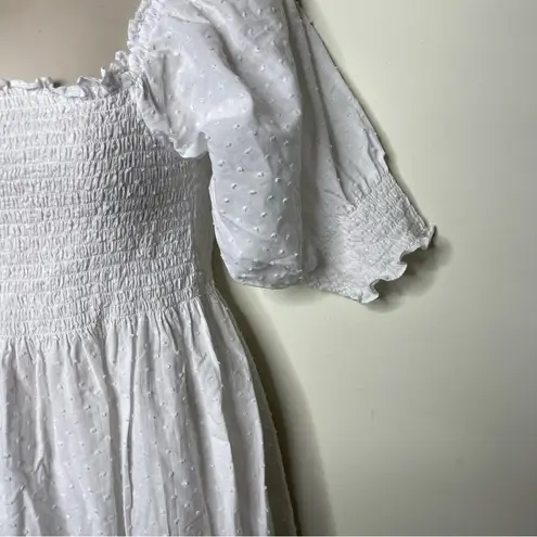 Hill House The Athena Nap Dress in white sz XS