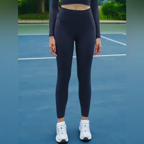 Berlook Activewear Navy Cut Out Leggings 24" Blue Size XS