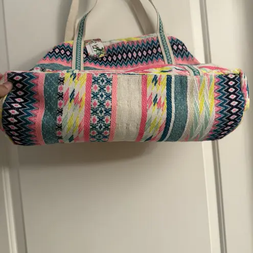 America & Beyond Limited Edition Tote Bag Embroidered Beaded NWT