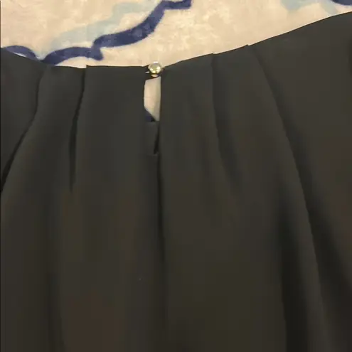 PaperMoon Black 3/4 Sleeve Relaxed Blouse