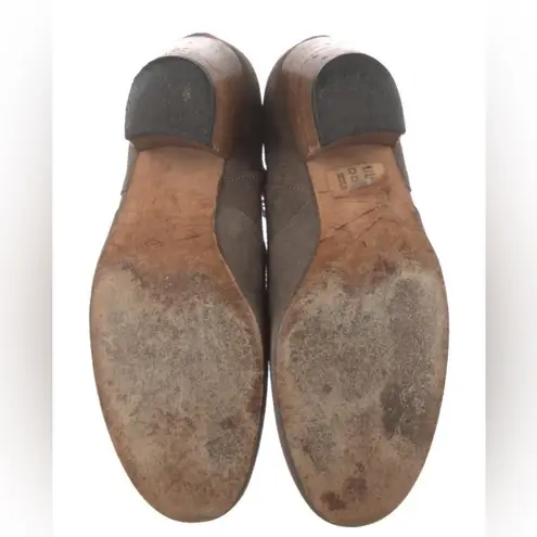 Isabel Marant Gray Taupe Dicker Suede Low western Cowboy Boots sz FR 36