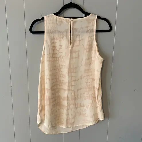 Cynthia Rowley  Silk Tank with Beading Size Small