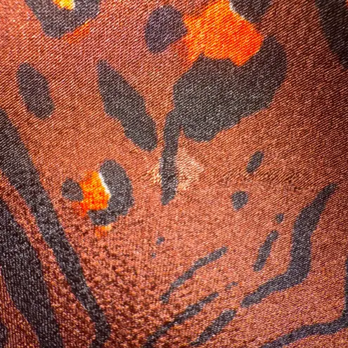 Abel the label ASTR the Label Brown Leopard Zebra Print Mini Skirt Womens Size S