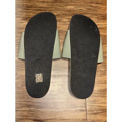 Tory Burch  Patos Platform Women’s Leather Slides Sandals Sz 10 ( Displays )