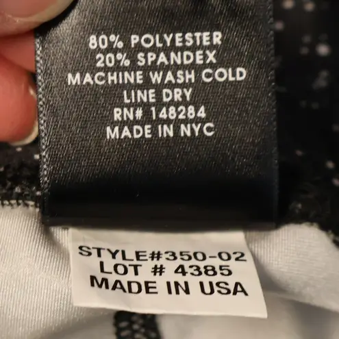 Terez Snowflake Performance Leggings Athleisure Yoga Dance Running USA Size S