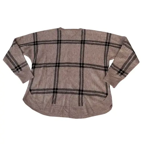 Design History Design History Tan Plaid Sweater