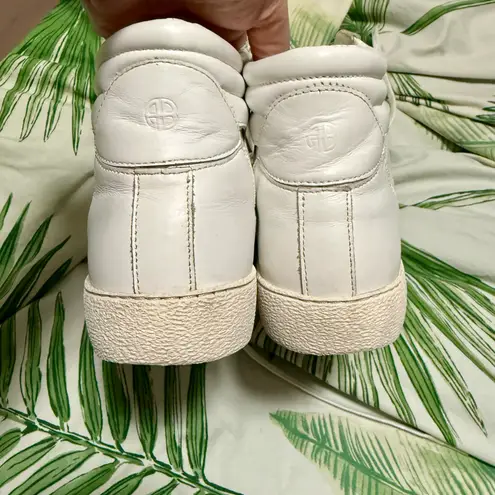 ANINE BING Hayden White High-Top Sneakers High Tops Streetwear size 38 US 8