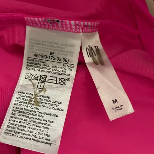 Gap NWOT  Hot Barbie Pink Swimsuit Size M