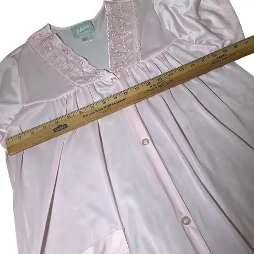 Blair Women's Pink Nightgown & Robe Set Size small s nylon
