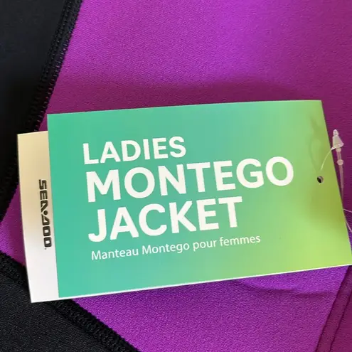 Sea Doo Ladies Montego Wet Suit Jacket Purple Size M