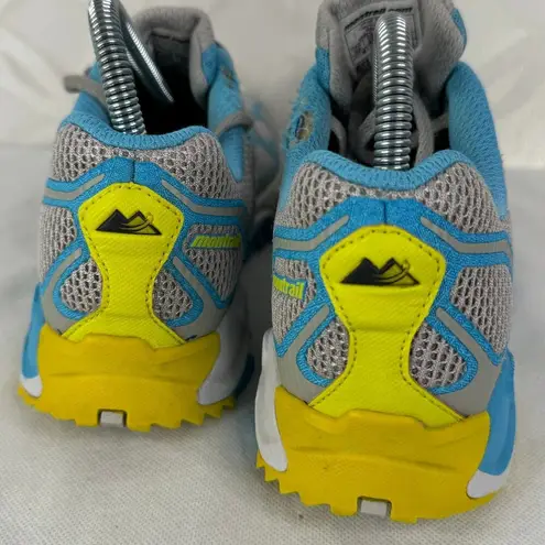 Montrail Women's Trans Alps F.K.T. Grey Blue Hiking Shoes GL2226