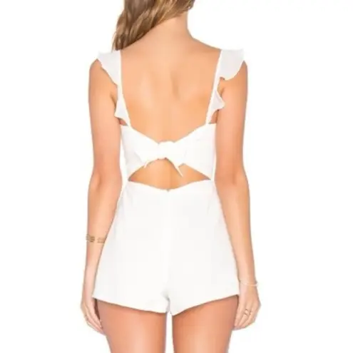 NBD  Revolve Misbehavin’ Cut Out Romper, Size L