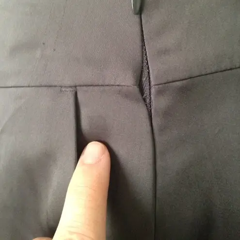 Attention Silk Look Midi Skirt with Pockets 11