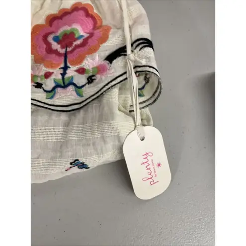 Tracy Reese NEW Sz S Small Plenty by Embroidered Floral One-Shoulder Maxi Dress