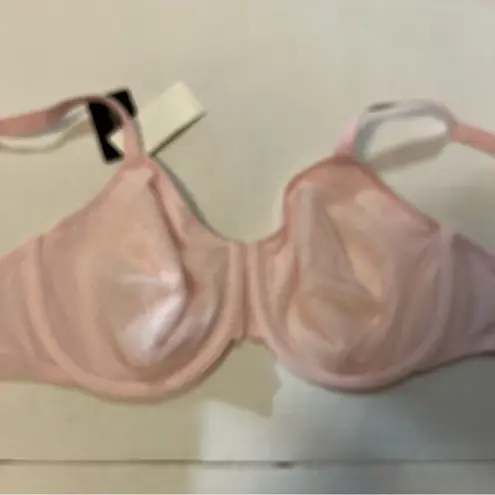 Wacoal Bra Visual Effects Minimizer Bra Ballet Slipper Pink Sz 40D NWT #857210