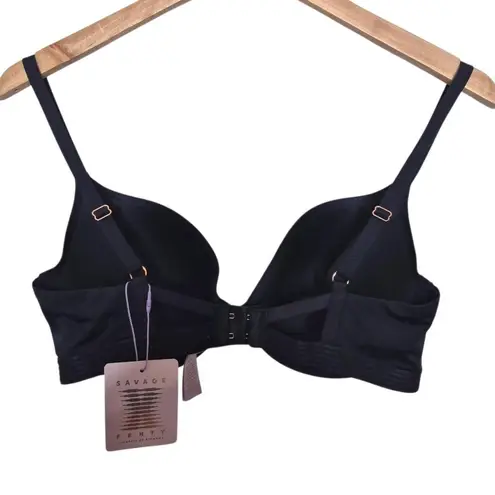 Savage x Fenty Black T-Shirt Bra NWT Size 34DD