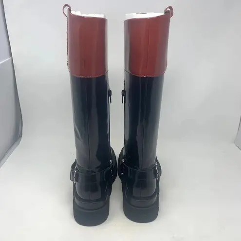 Jeffrey Campbell  Friesian Riding Boots Black Brown Size US 7.5‎