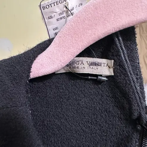 Bottega Veneta Halter Dress in Black Lana Vergine 2012 Vergine Wool long dress