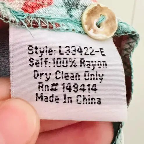 Johnny Was Tulum Relaxed Floral Tiered Minidress