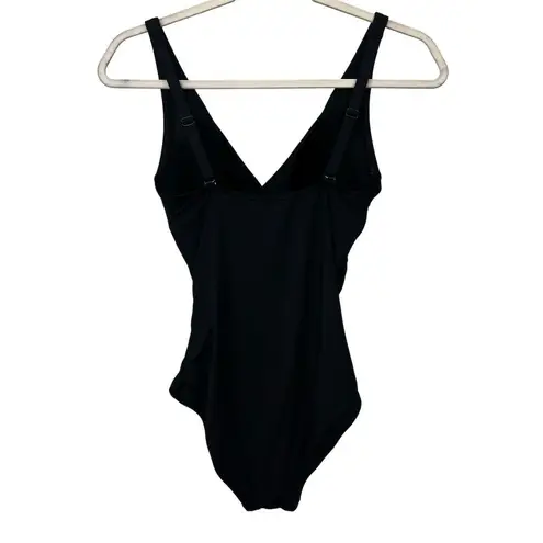 Sea Level Women's One Piece Swimsuit Size 4 Black V neck
