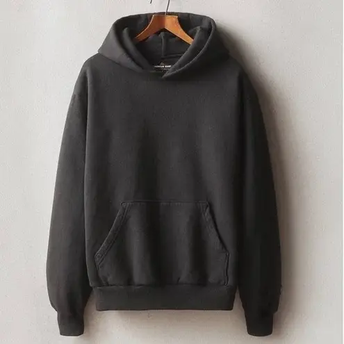 American Giant Black Full Zip Hoodie Sweatshirt Quality Clothing Made in USA XS