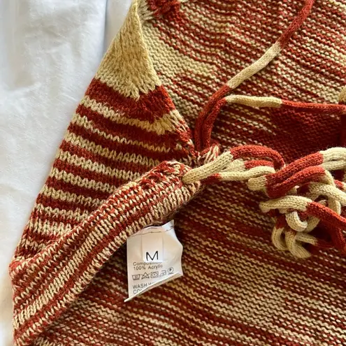 Striped knit halter top Size M