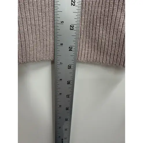 Stitches Stripes Striped Crew Neck Sweater Light Pink Burgundy Women's Size M Size M