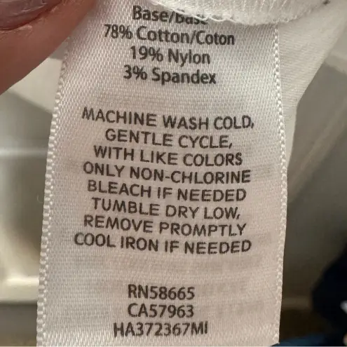 Halogen ‎ White Button Down Back Neck Tie Detailing Size Small - Image 4