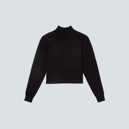 Everlane  Luxe Merino Turtleneck Sweater in Black Small New Womens Knit Top