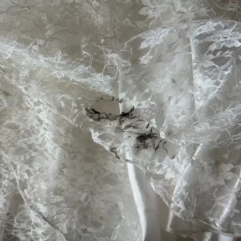 Sue Wong Vintage Beaded Strapless Lace Evening Dress Size 10 NWT