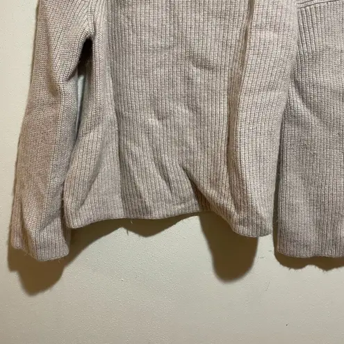 ALLSAINTS S Jago Crew Neck Jumper Pullover Crewneck Sweater Cream Wool Alpaca