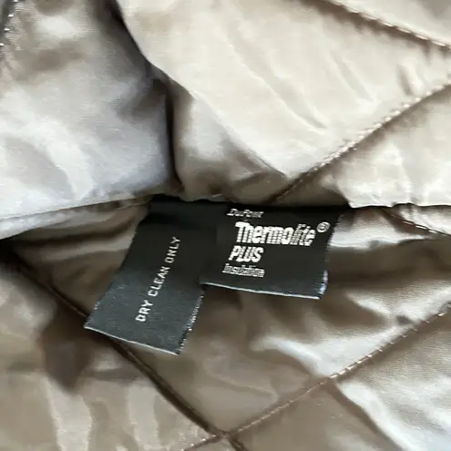 Bromley Sport Womens Thermo Lite Plus‎ Brown Full Zip Jacket NWOT