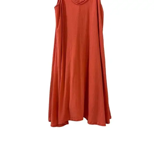 Lagaci Women's Size Medium Coral Swim Cover Up Summer Dress