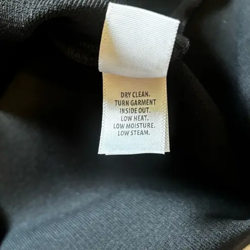 St. John Knee Length Black Knit Skirt size 12