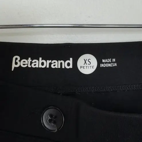 Betabrand Classic Dress Pant Yoga Bootcut Black Style W0104-BK XSP