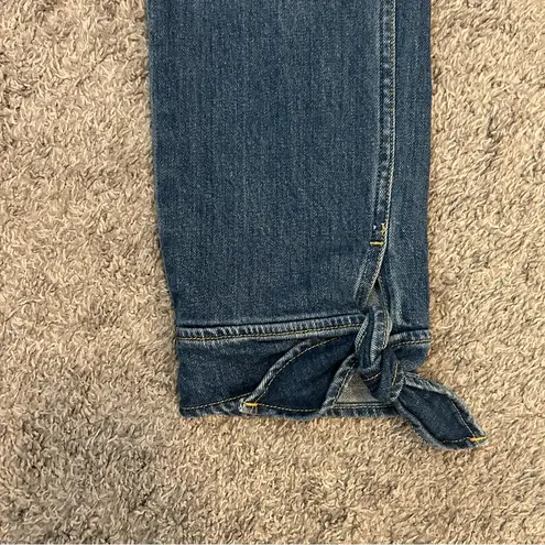 AMO Ankle Tie Jean in Medium Vintage SIZE 29 Blue